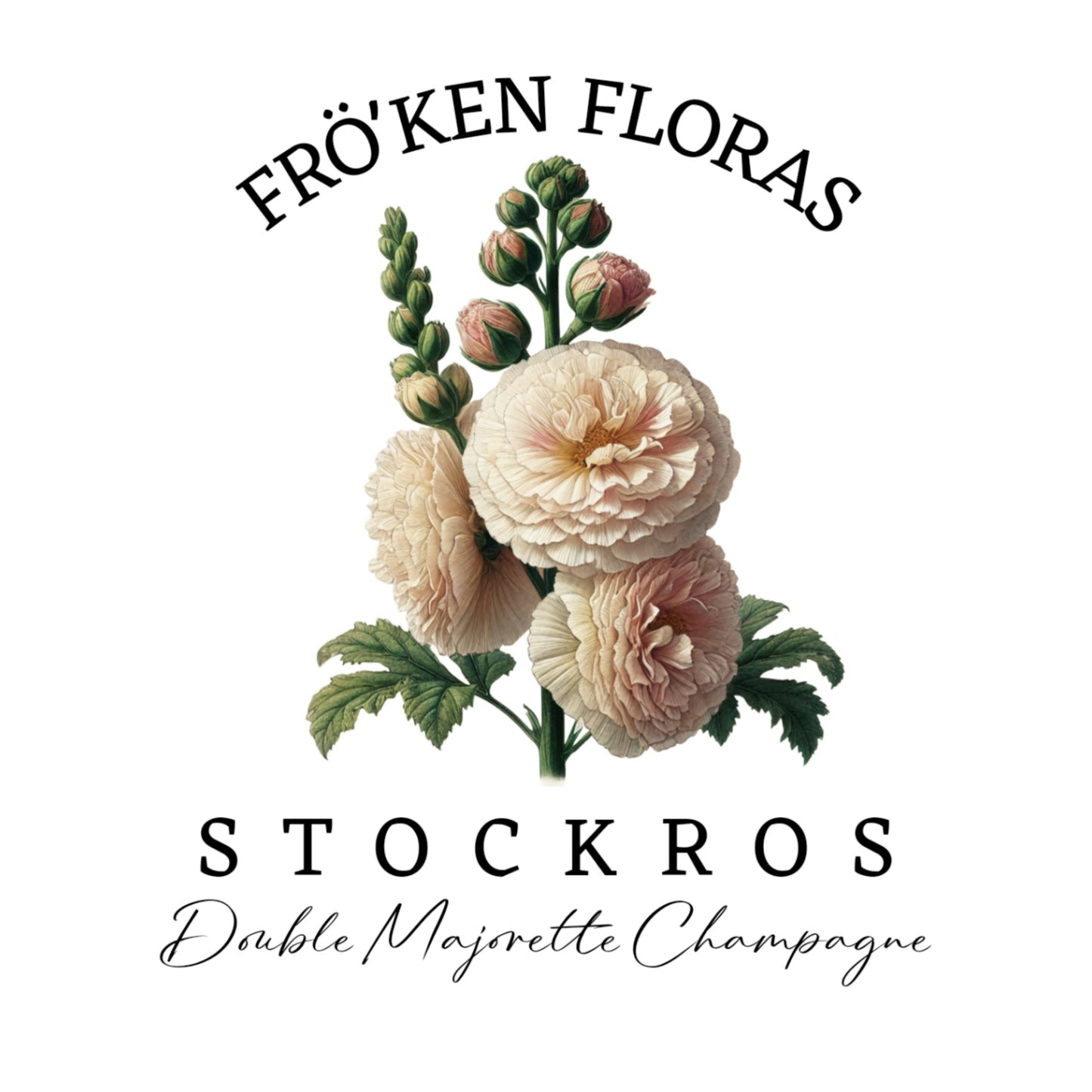 Stockros "Double majorette champagne"