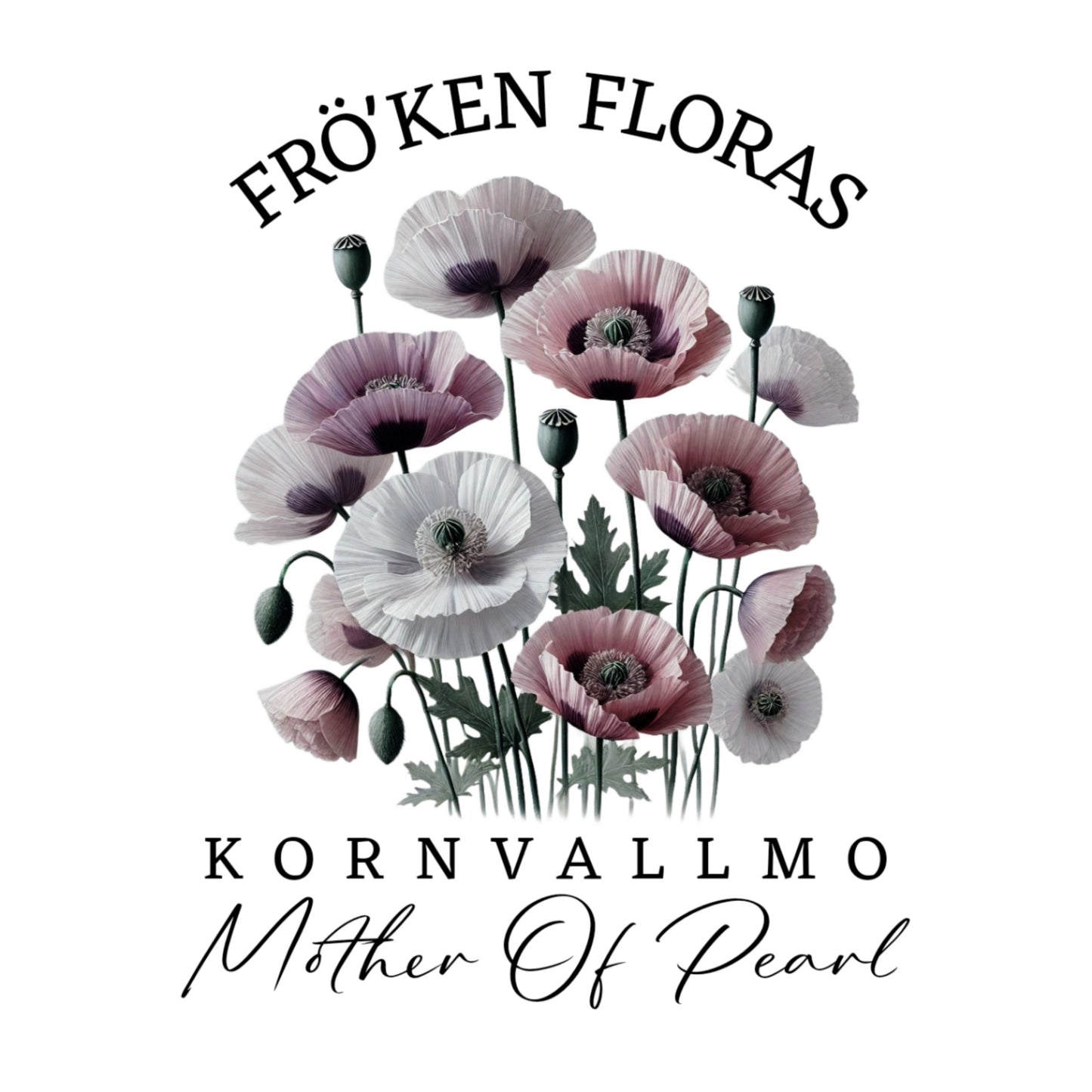 Kornvallmo "Mother of pearl"