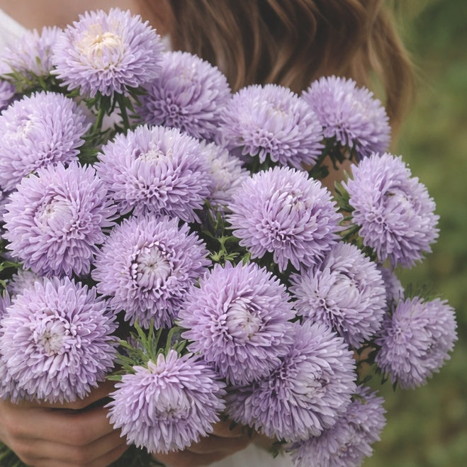 Sommaraster "Lady coral lavender"