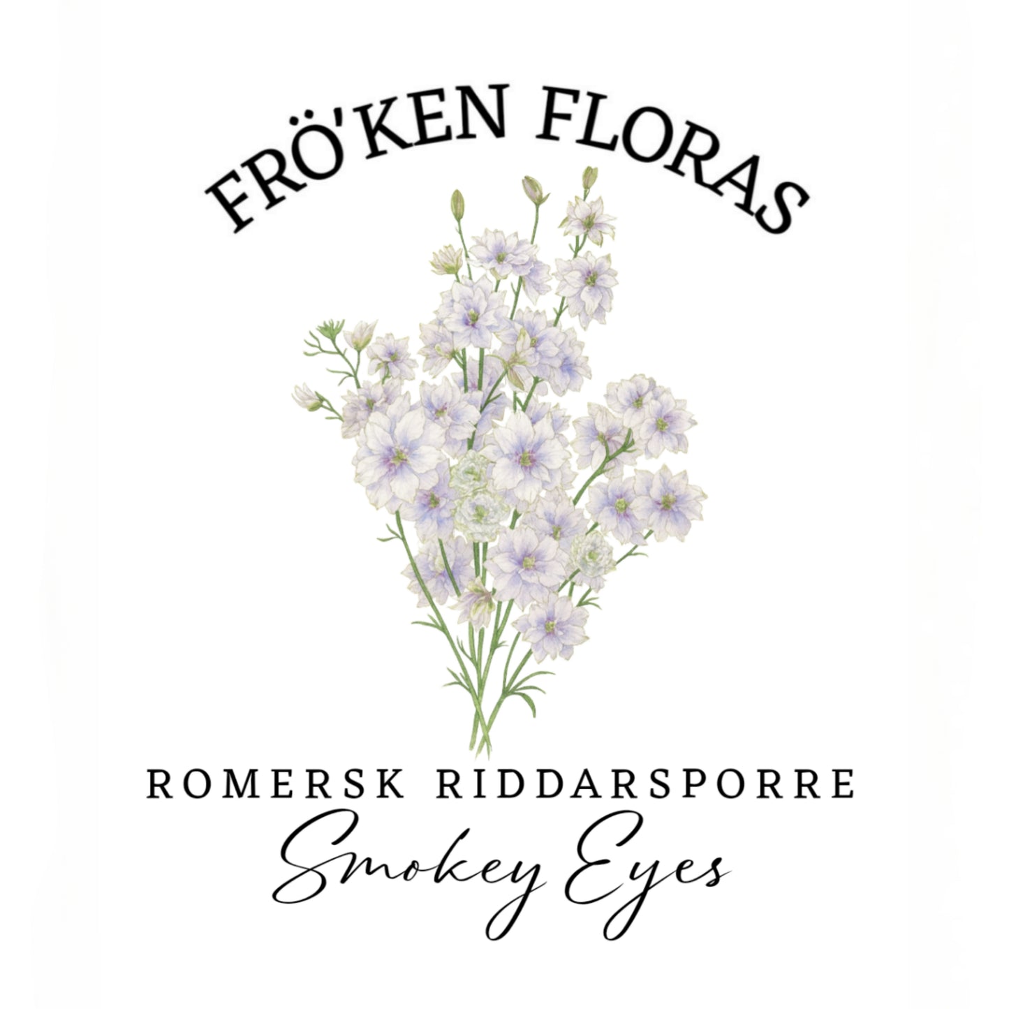 Romersk riddarsporre "Smokey eyes"