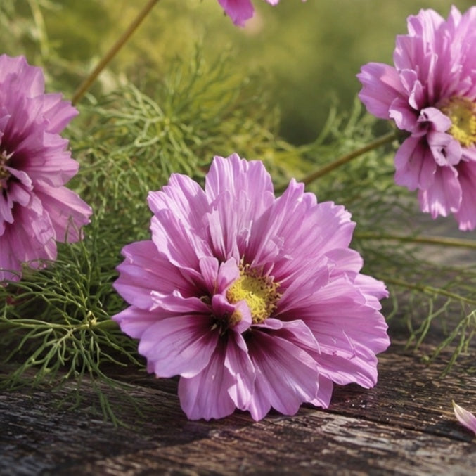 Rosenskära "Fizzy pink dark centre"