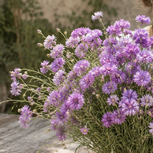 Blåklint "Double lady mauve"