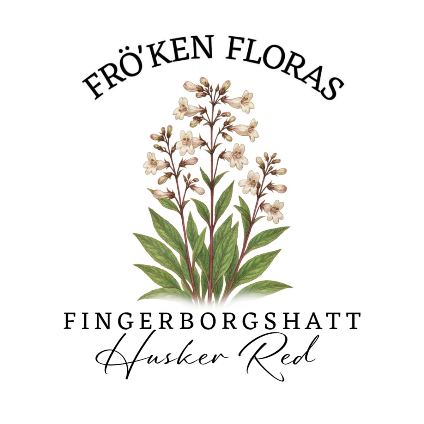 Fingerborgshatt "Husker red"