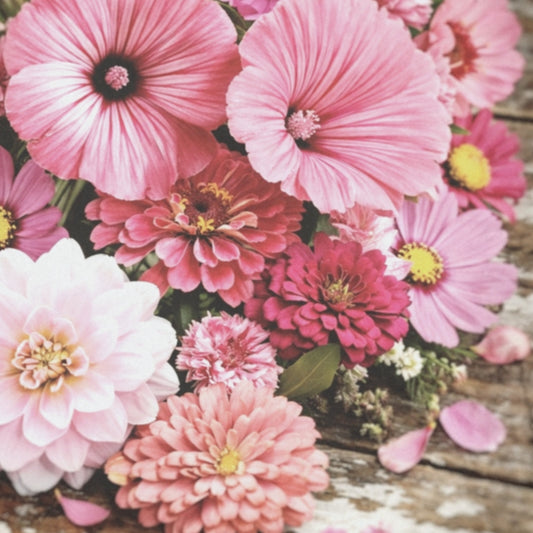 Blomstermix "Shades of pink"