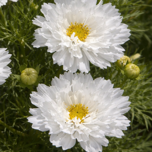 Rosenskära "Double click snowpuff"